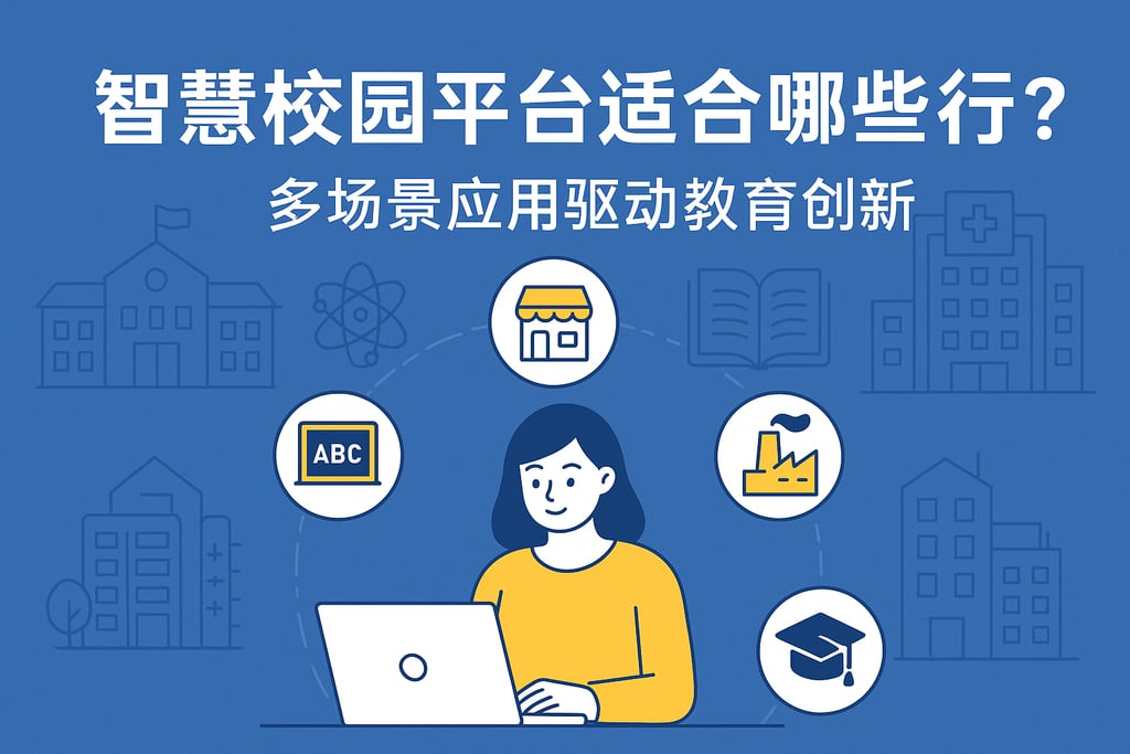 智慧校园平台适合哪些行业？多场景应用驱动教育创新