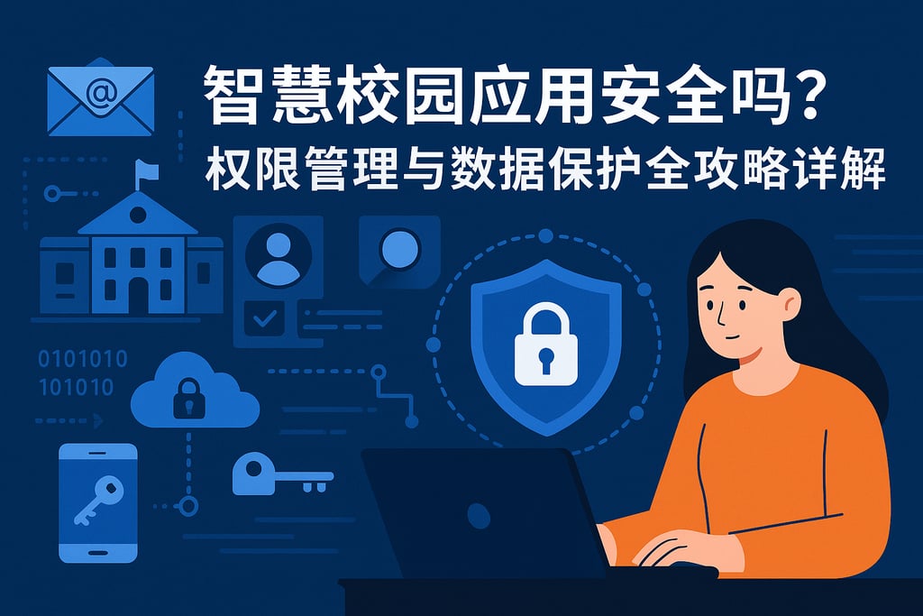智慧校园应用安全吗？权限管理与数据保护全攻略详解