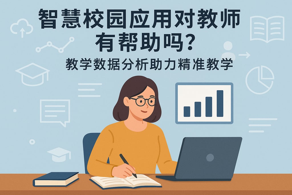 智慧校园应用对教师有帮助吗？教学数据分析助力精准教学