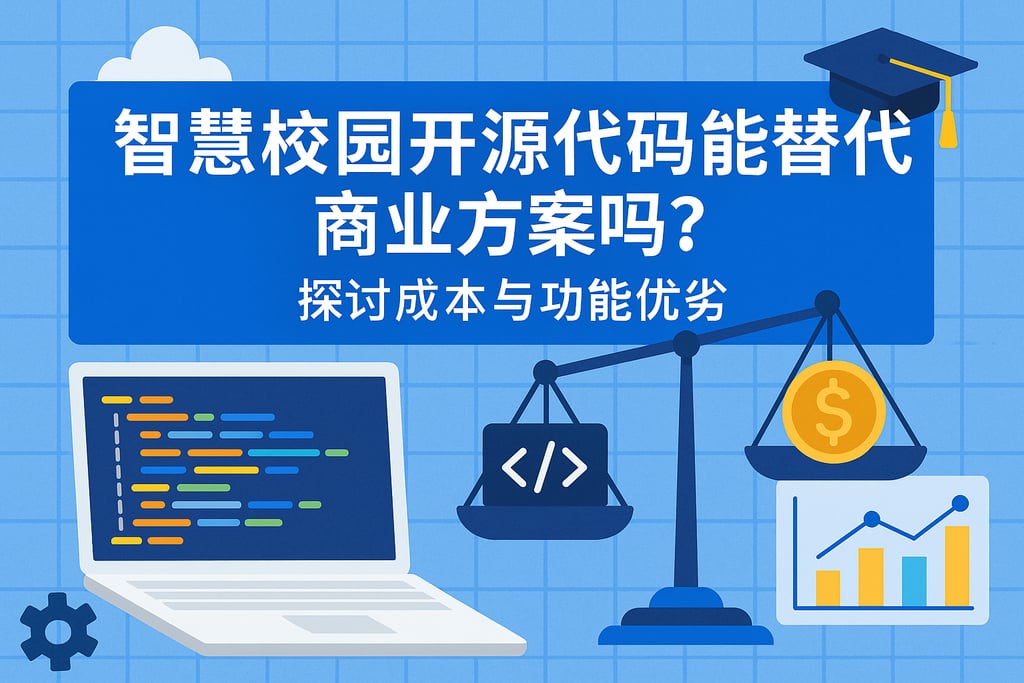 智慧校园开源代码能替代商业方案吗？探讨成本与功能优劣