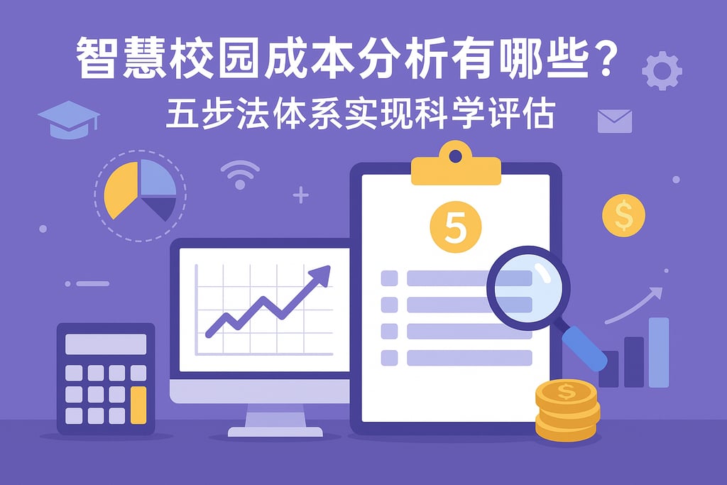 智慧校园成本分析有哪些？五步法体系实现科学评估