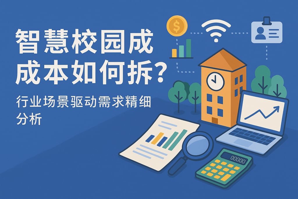 智慧校园成本如何拆解？行业场景驱动需求精细分析