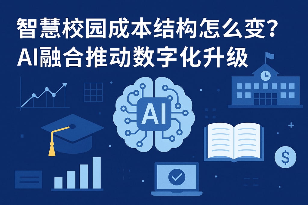 智慧校园成本结构怎么变？AI融合推动数字化升级