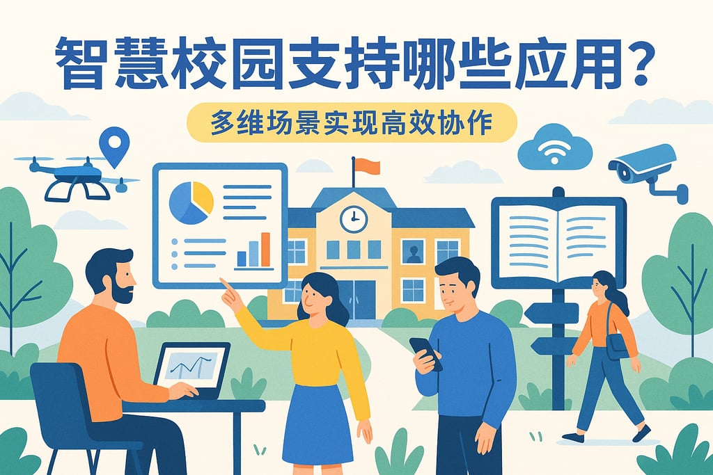 智慧校园支持哪些应用？多维场景实现高效协作