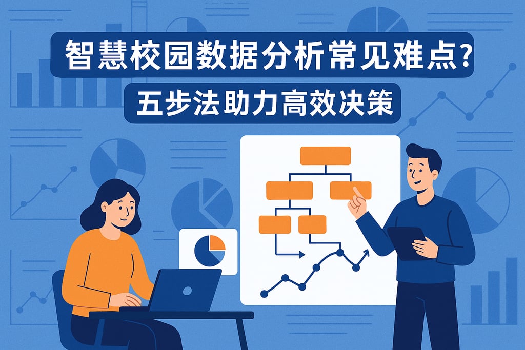 智慧校园数据分析常见难点？五步法助力高效决策