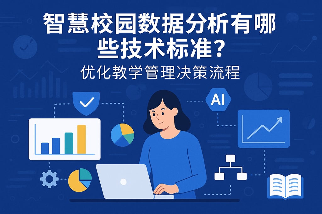 智慧校园数据分析有哪些技术标准？优化教学管理决策流程