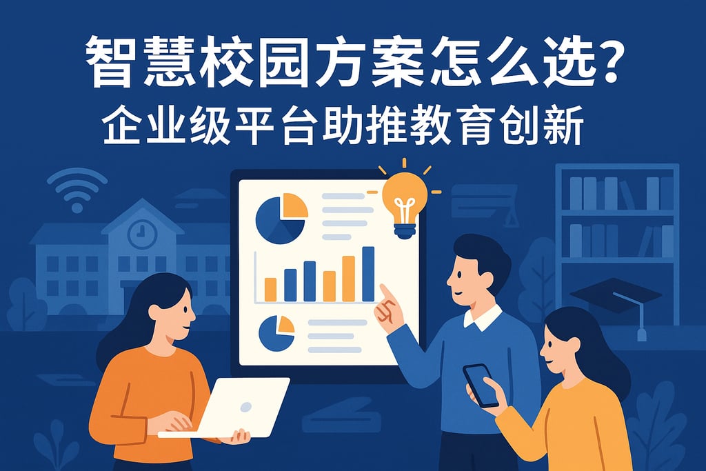 智慧校园方案怎么选？企业级平台助推教育创新