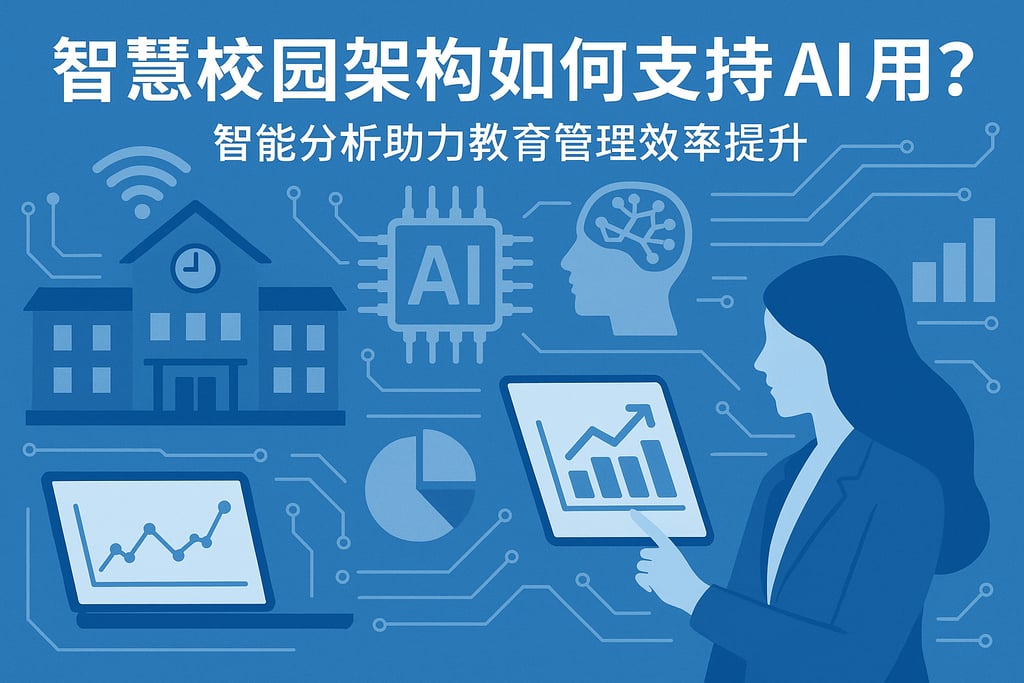 智慧校园架构如何支持AI应用？智能分析助力教育管理效率提升