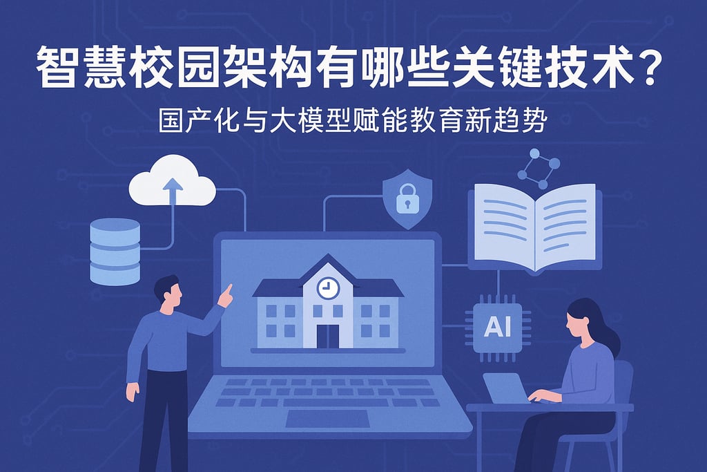 智慧校园架构有哪些关键技术？国产化与大模型赋能教育新趋势