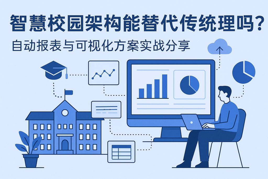 智慧校园架构能替代传统管理吗？自动报表与可视化方案实战分享