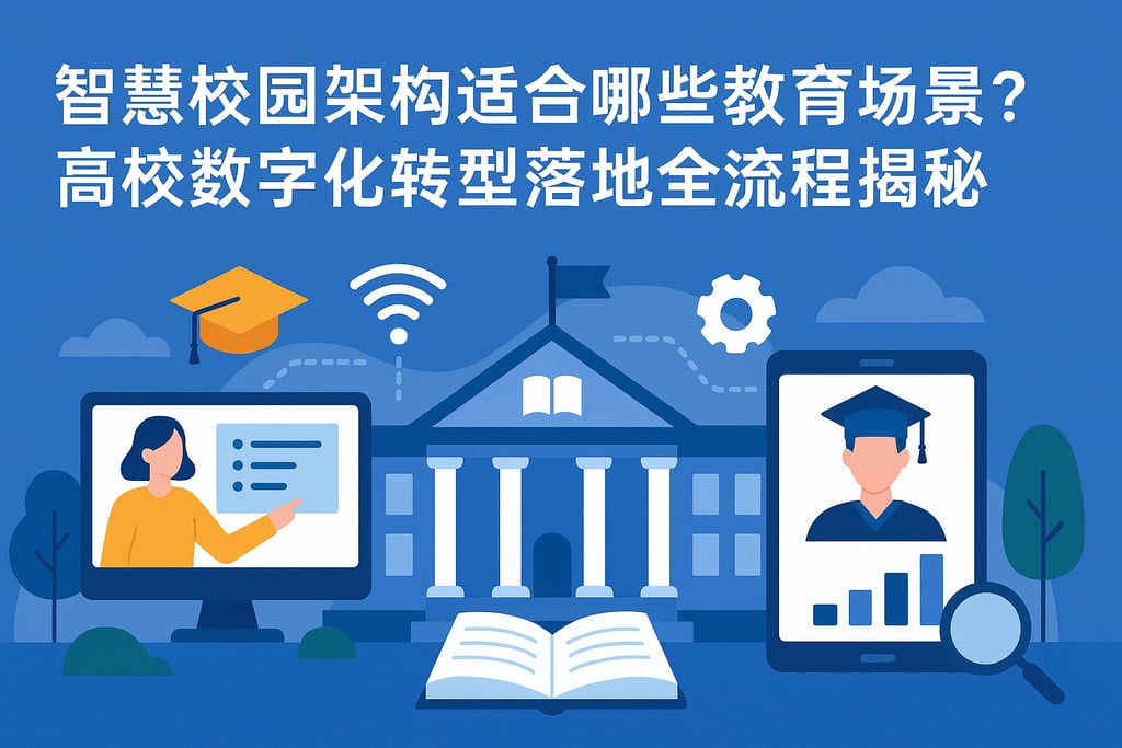 智慧校园架构适合哪些教育场景？高校数字化转型落地全流程揭秘