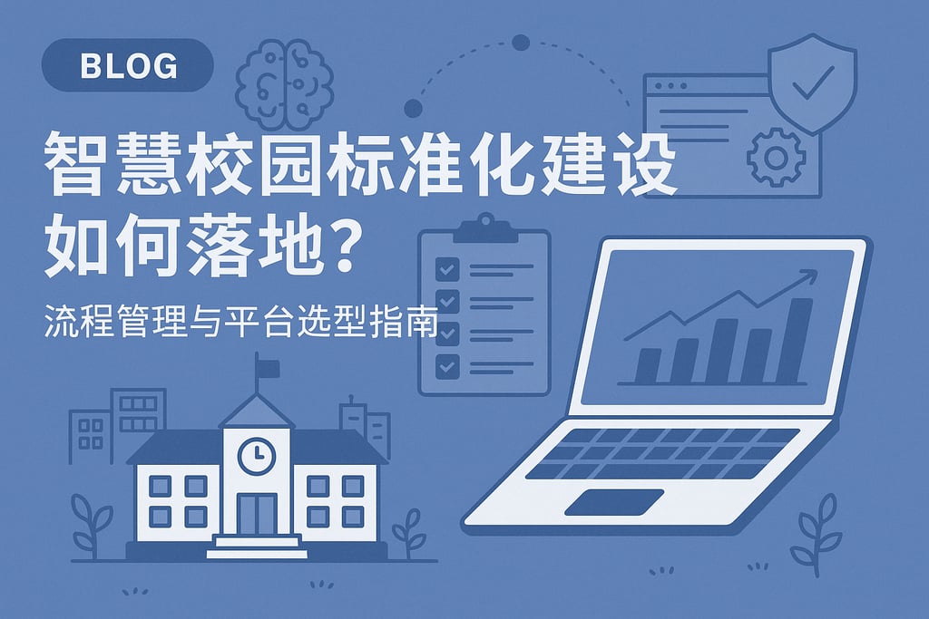 智慧校园标准化建设如何落地？流程管理与平台选型指南