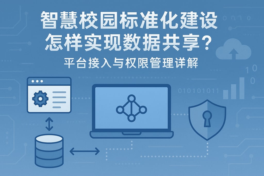 智慧校园标准化建设怎样实现数据共享？平台接入与权限管理详解