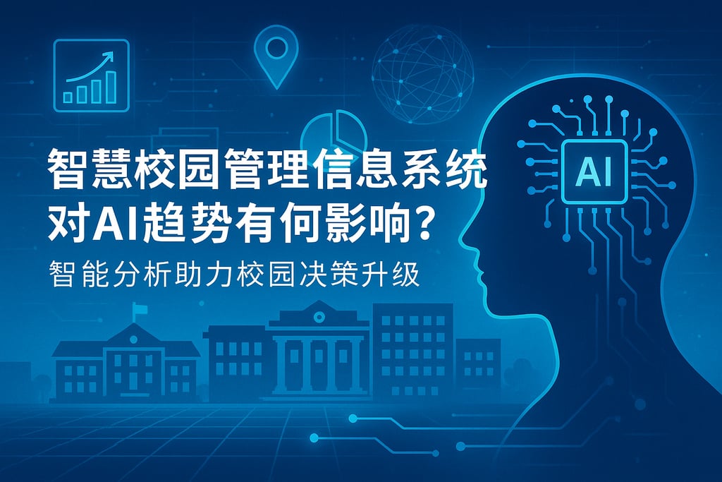 智慧校园管理信息系统对AI趋势有何影响？智能分析助力校园决策升级