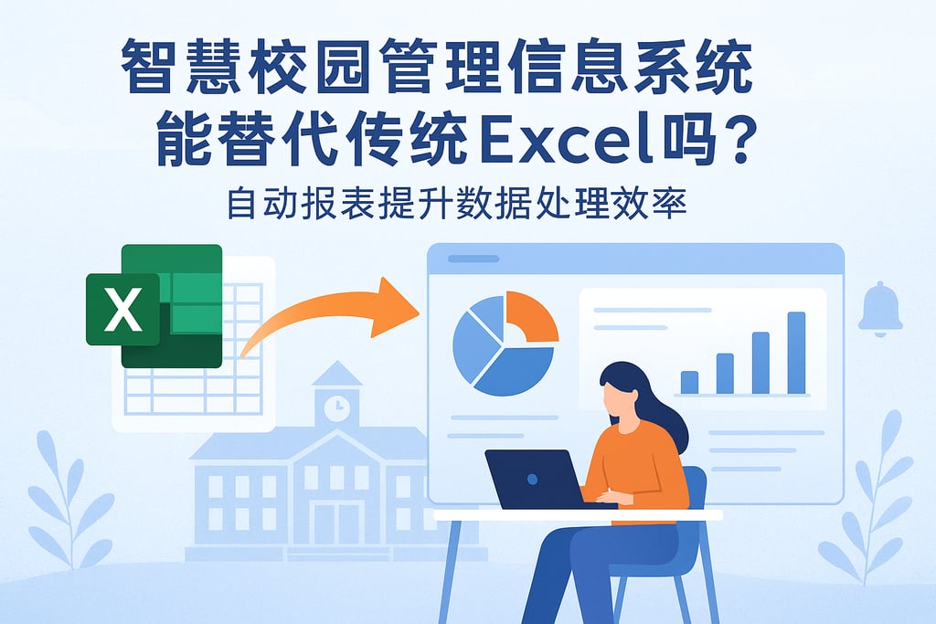 智慧校园管理信息系统能替代传统Excel吗？自动报表提升数据处理效率