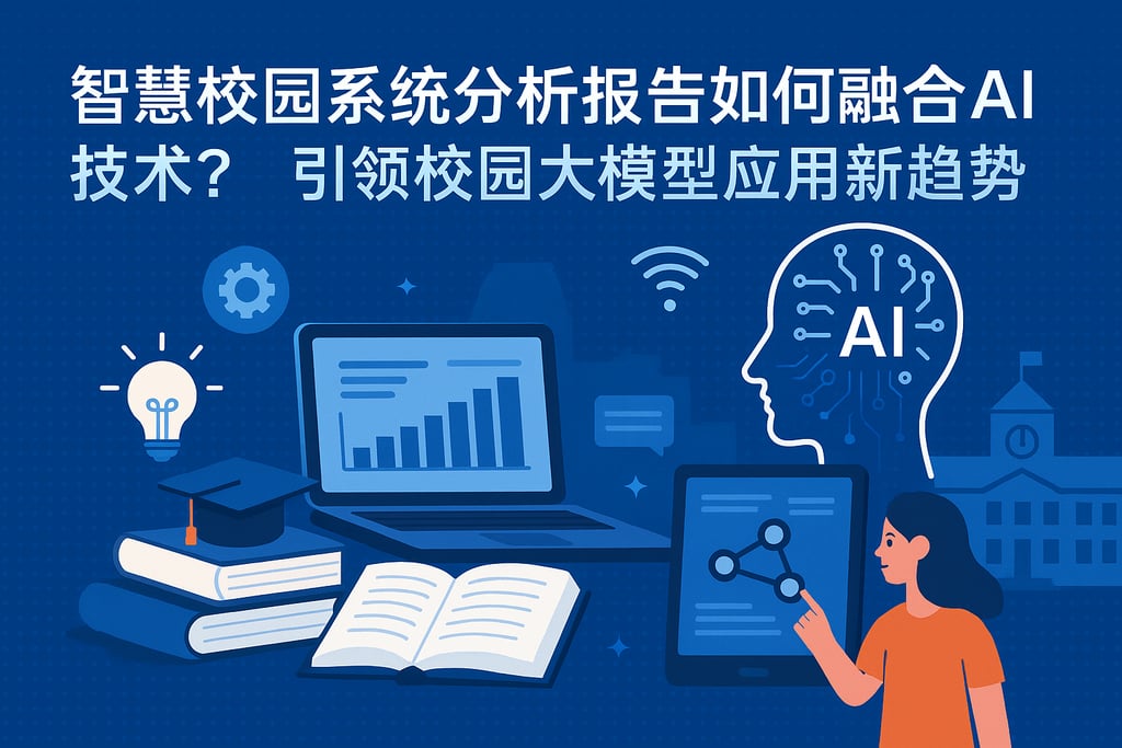 智慧校园系统分析报告如何融合AI技术？引领校园大模型应用新趋势