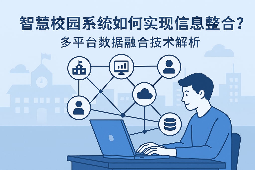 智慧校园系统如何实现信息整合？多平台数据融合技术解析