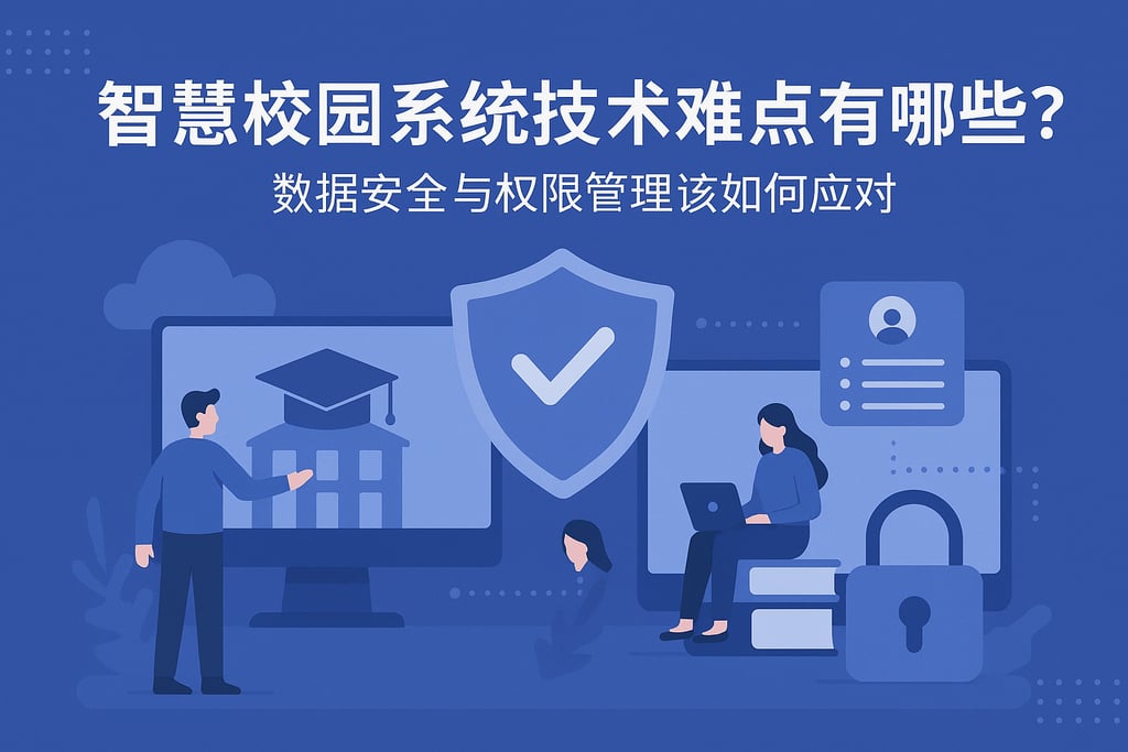 智慧校园系统技术难点有哪些？数据安全与权限管理该如何应对
