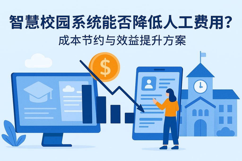 智慧校园系统能否降低人工费用？成本节约与效益提升方案