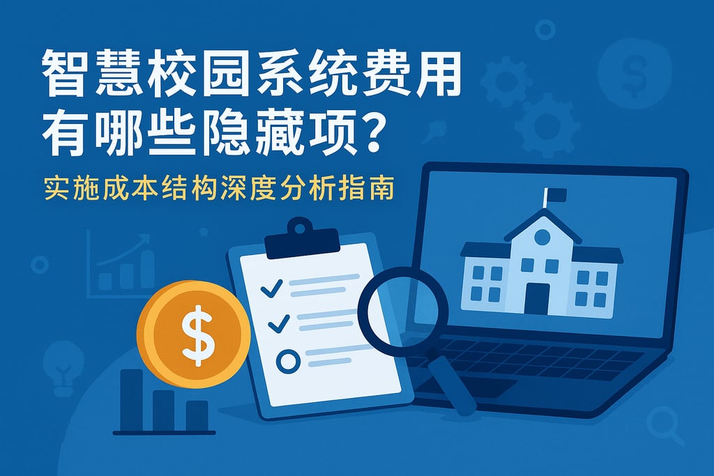 智慧校园系统费用有哪些隐藏项？实施成本结构深度分析指南