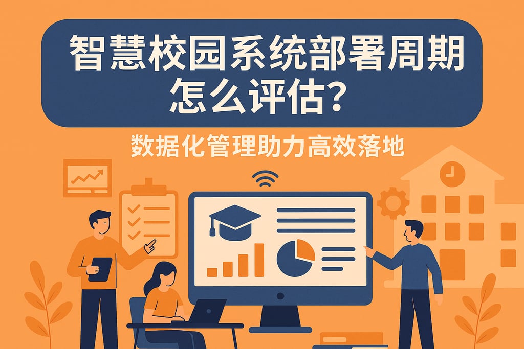 智慧校园系统部署周期怎么评估？数据化管理助力高效落地