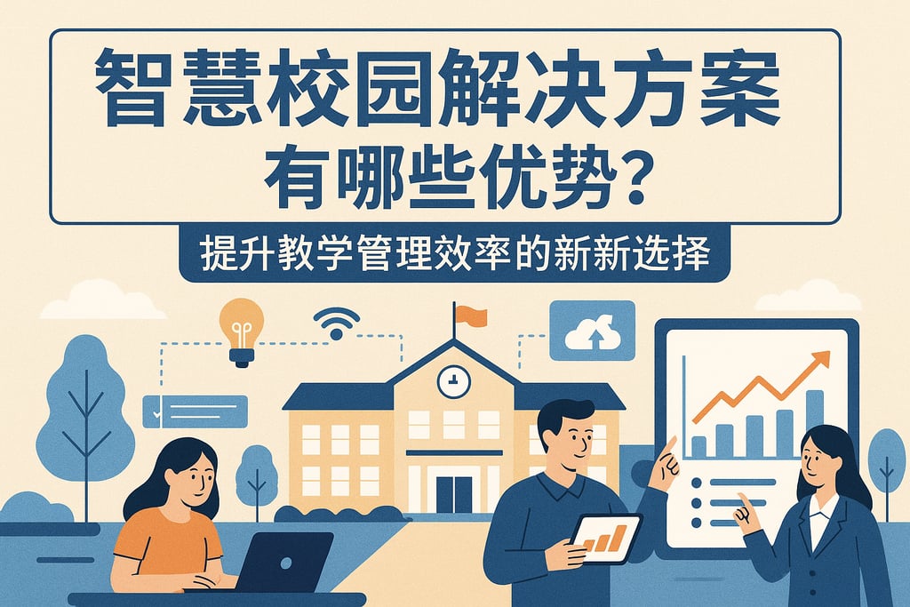 智慧校园解决方案有哪些优势？提升教学管理效率的新选择