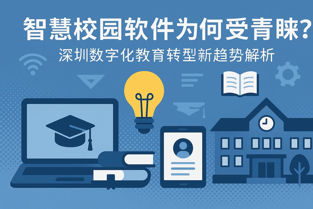 智慧校园软件为何受青睐？深圳数字化教育转型新趋势解析