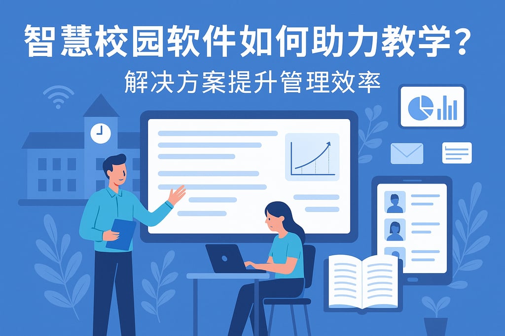 智慧校园软件如何助力教学升级？解决方案提升管理效率