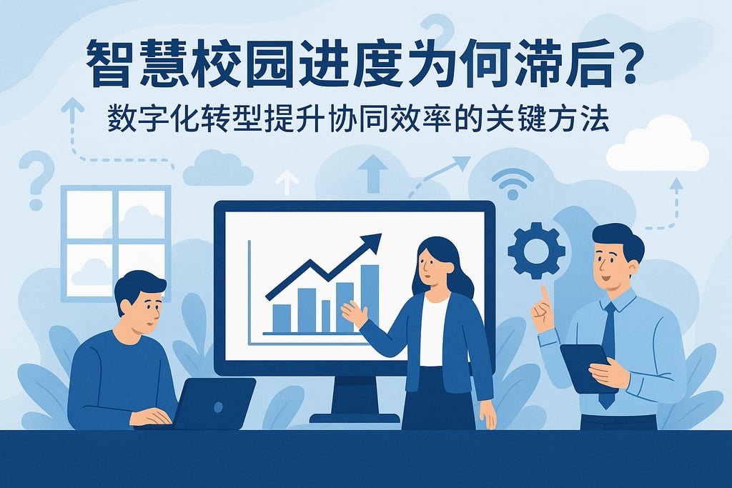 智慧校园进度为何滞后？数字化转型提升协同效率的关键方法