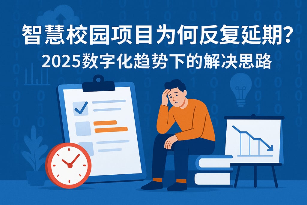 智慧校园项目为何反复延期？2025数字化趋势下的解决思路