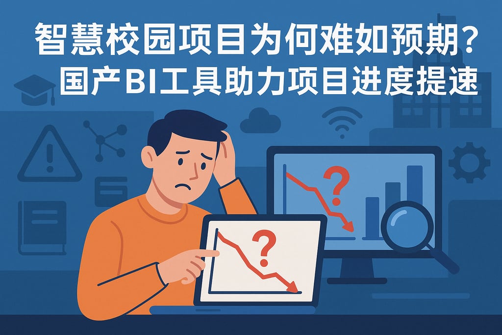 智慧校园项目为何难如预期？国产BI工具助力项目进度提速