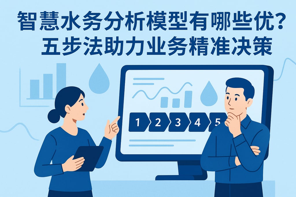 智慧水务分析模型有哪些优势？五步法助力业务精准决策