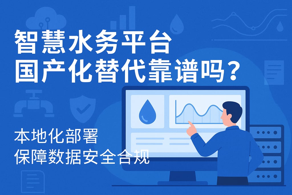 智慧水务平台国产化替代靠谱吗？本地化部署保障数据安全合规