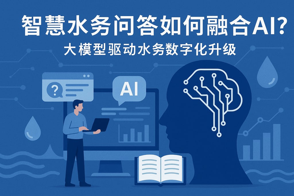 智慧水务智库问答如何融合AI？大模型驱动水务数字化升级