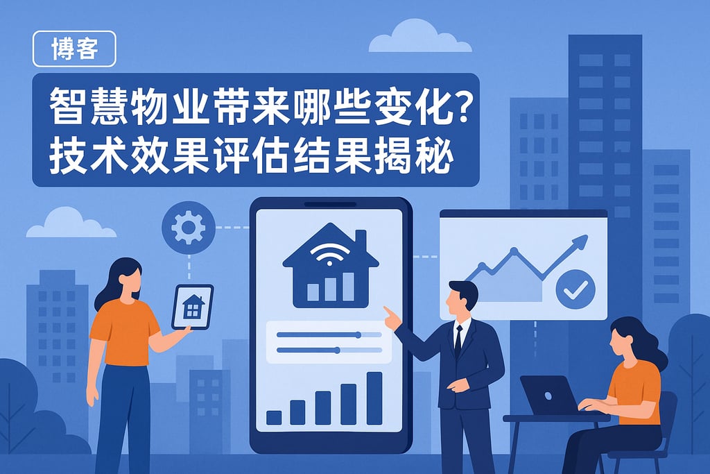 智慧物业带来哪些变化？技术效果评估结果揭秘
