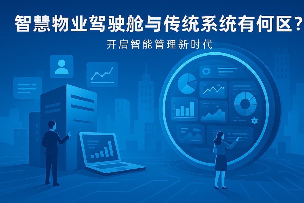 智慧物业驾驶舱与传统系统有何区别？开启智能管理新时代