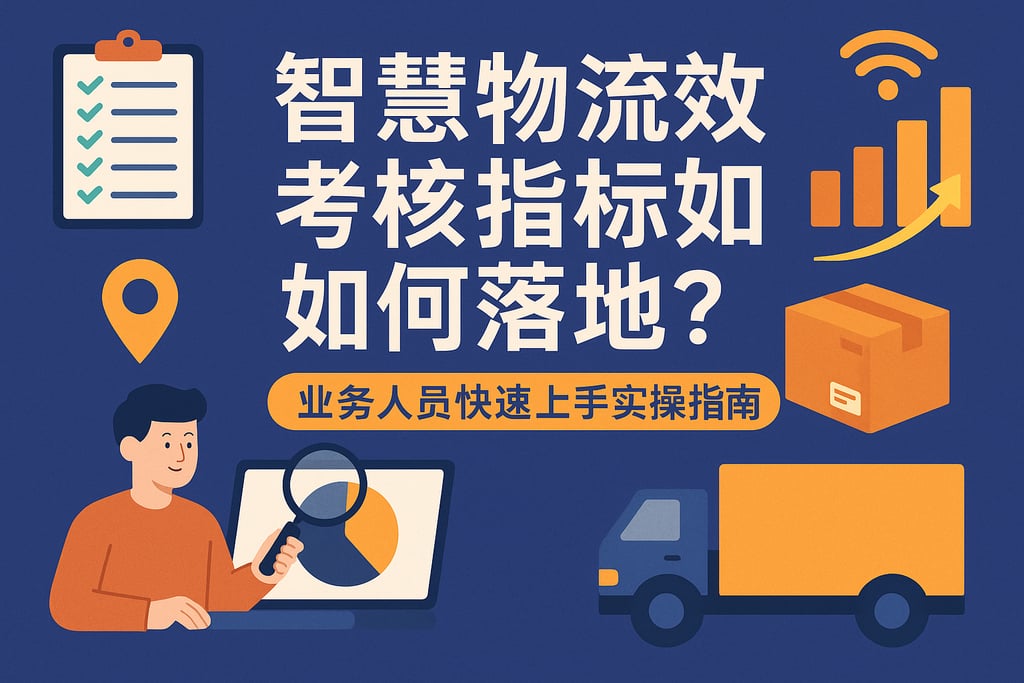 智慧物流绩效考核指标如何落地？业务人员快速上手实操指南