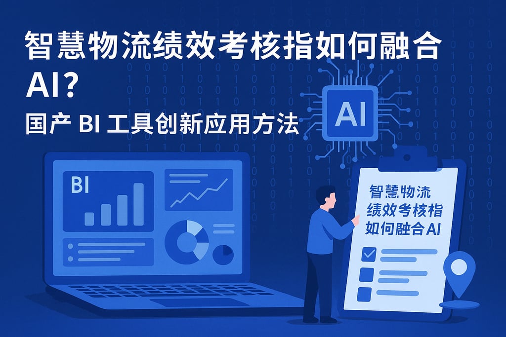 智慧物流绩效考核指标如何融合AI？国产BI工具创新应用方法