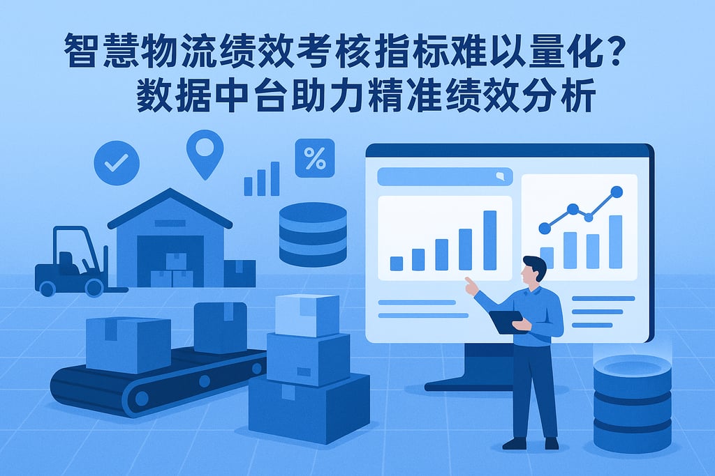 智慧物流绩效考核指标难以量化？数据中台助力精准绩效分析