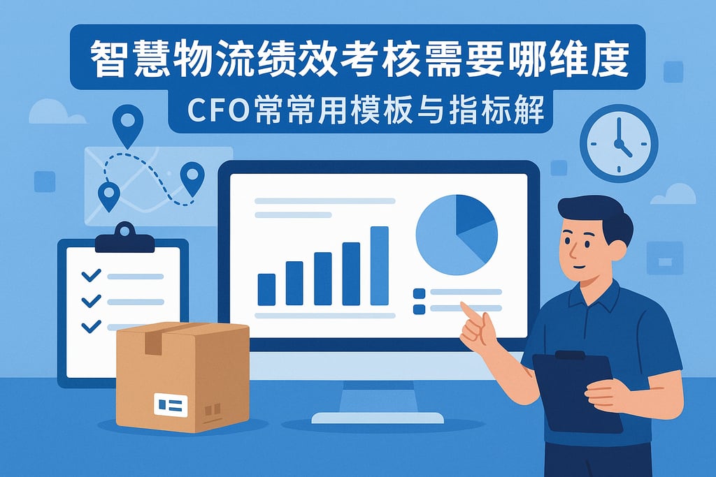 智慧物流绩效考核指标需要哪些维度？CFO常用模板与指标讲解
