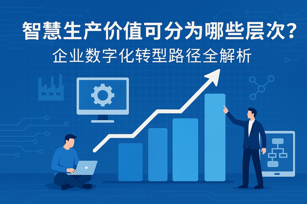 智慧生产价值可分为哪些层次？企业数字化转型路径全解析