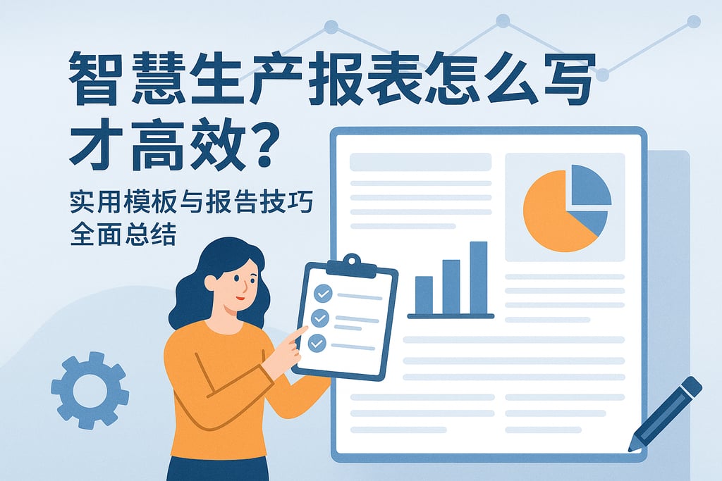 智慧生产报表怎么写才高效？实用模板与报告技巧全面总结