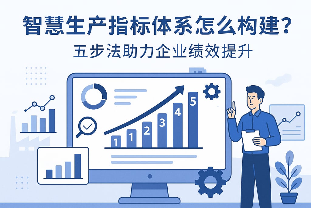 智慧生产指标体系怎么构建？五步法助力企业绩效提升