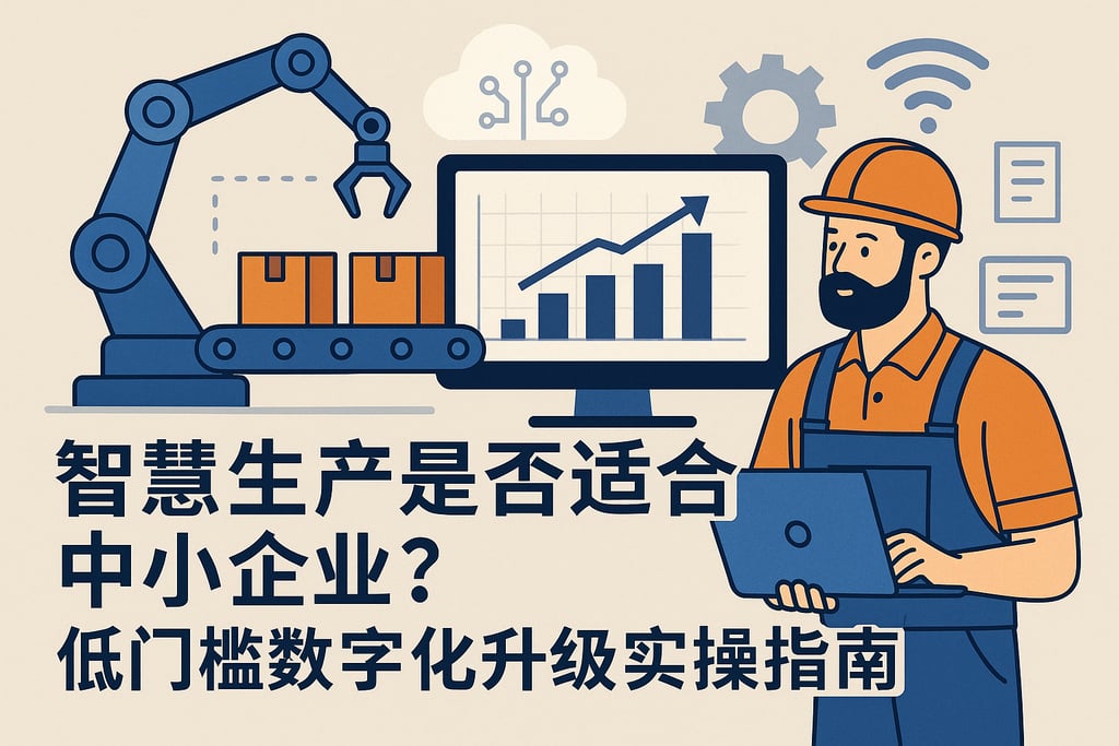 智慧生产是否适合中小企业？低门槛数字化升级实操指南