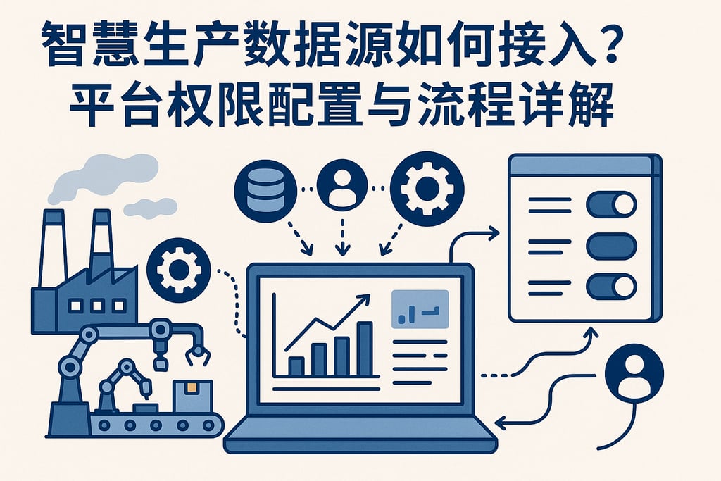 智慧生产的数据源如何接入？平台权限配置与流程详解