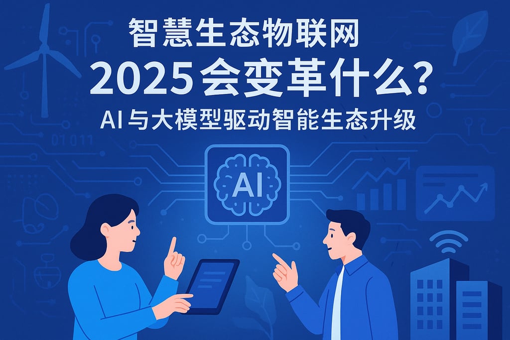 智慧生态物联网在2025会变革什么？AI与大模型驱动智能生态升级