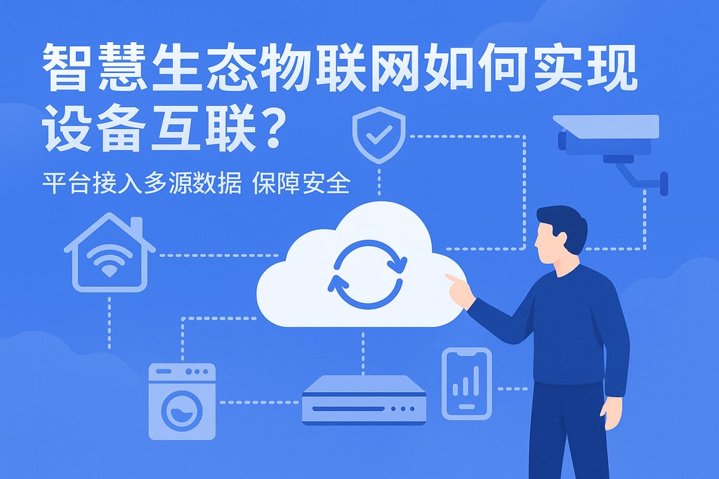 智慧生态物联网如何实现设备互联？平台接入多源数据保障安全