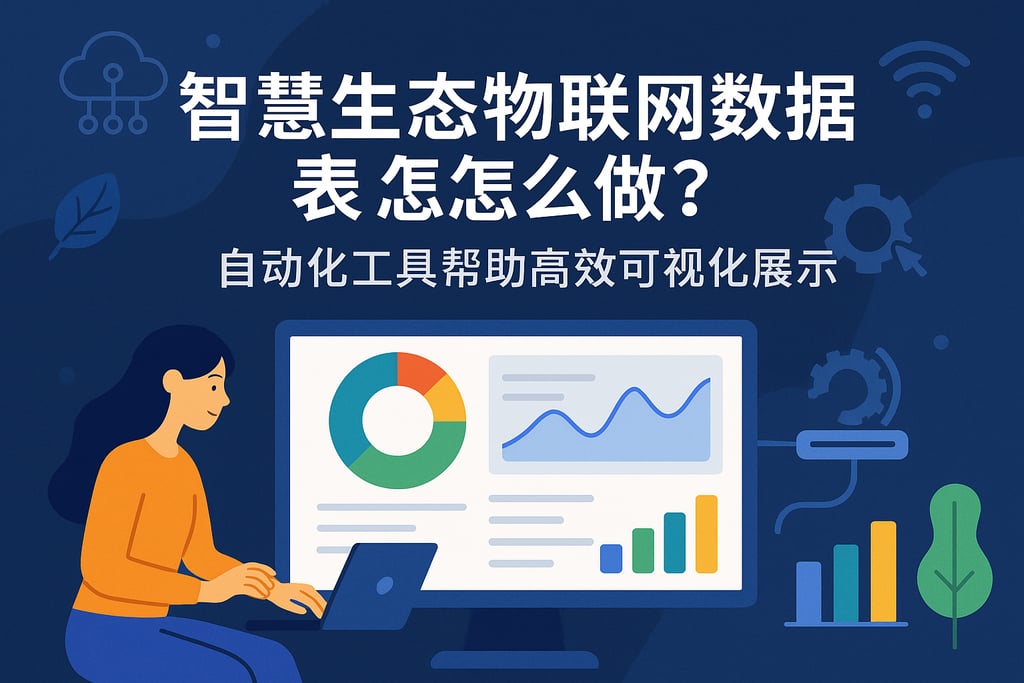 智慧生态物联网数据报表怎么做？自动化工具帮助高效可视化展示