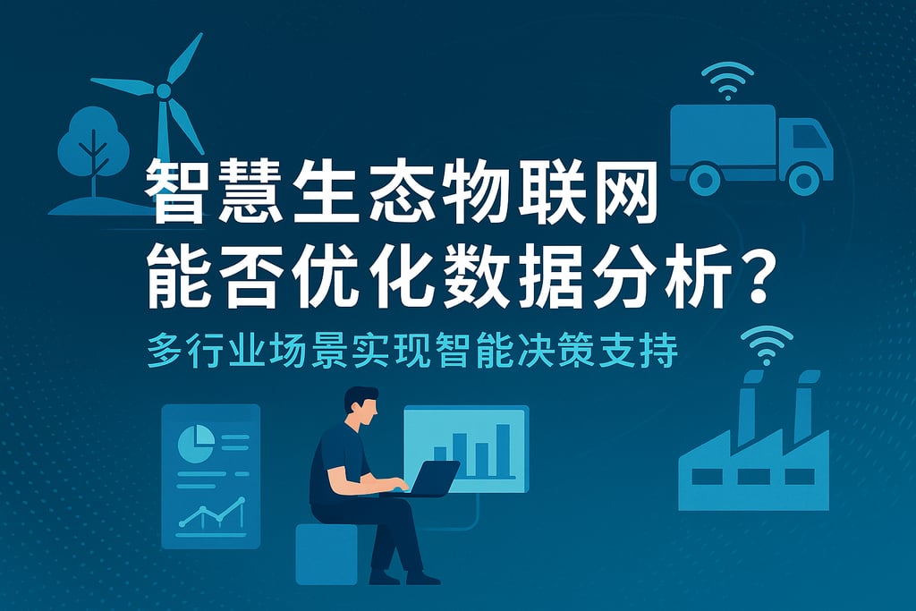 智慧生态物联网能否优化数据分析？多行业场景实现智能决策支持