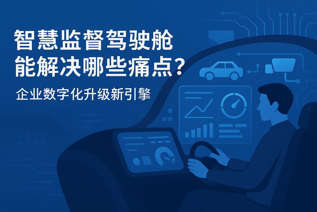 智慧监督驾驶舱能解决哪些痛点？企业数字化升级新引擎